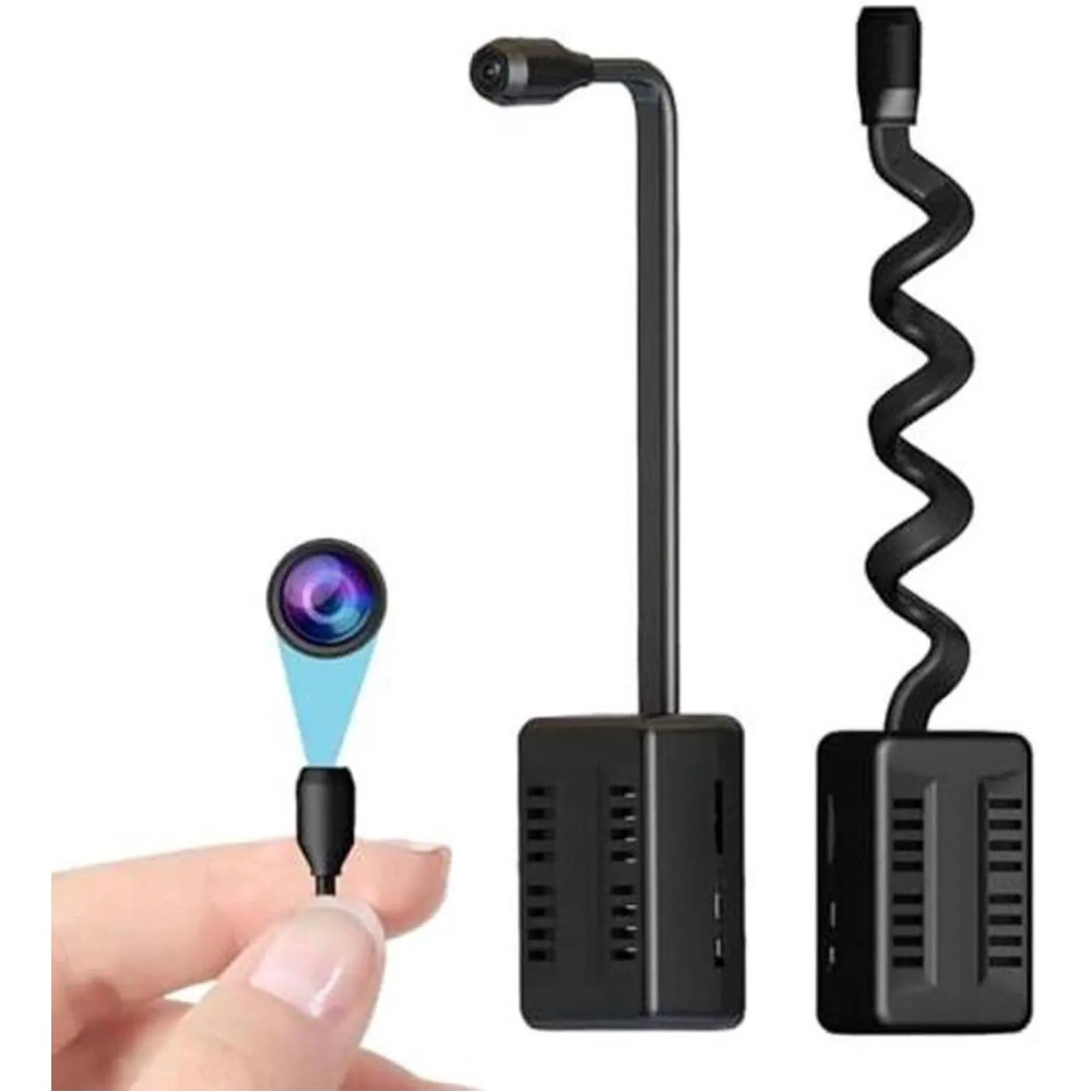 HD 1080P X7 Mini Portable Micro Camera WiFi Camera Surveillance Camera with Small Adjustable Snake Lens Hidden Camera for Home, Office