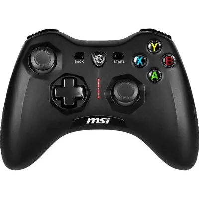 MSI Force GC30V2 Wireless Gaming Controller, Dual Vibration Motors, Dual Connection Modes, Interchangeable D-Pads, Compatible with PC & Android