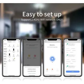 5W=40W, A15 Smart Bulb, Compatible with Alexa, Google Home, E26, Color Changing, Dimmable LED WiFi Light Bulbs, No Hub Required, 1 Pack, LEDEPLY