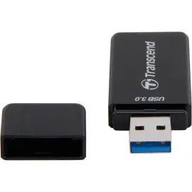 Transcend TS-RDF5K USB 3.0 Support SDHC (UHS-I), SDXC (UHS-I), microSD, microSDHC (UHS-I), and microSDXC (UHS-I) Flash Card Reader