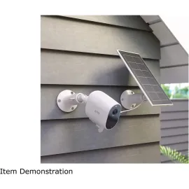 Arlo Camera BUNDLE VM2030136001BN - 1 Arlo Essential Spotlight Wireless Camera + 1 Arlo Essential Solar Panel