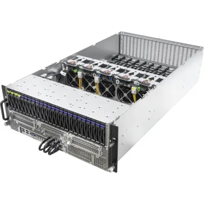 ASRock Rack Server GPU Barebone 4U8G-GENOA2 Dual Socket SP5 (LGA 6096), AMD EPYC™ 9005*/9004 8GPU