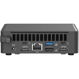ASUS NUC 15 Pro Slim Barebone Kit Mini PC with Intel Series 2 Core 5 210H, 2x DDR5 SO-Dimm Slots, Dual Storage Design, Thunderbolt™ 4, Wi-Fi 7, Blue tooth 5.4 - Memory and Storage Sold Separately