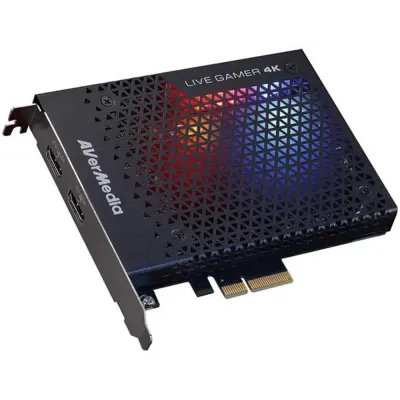 AVerMedia Live Gamer 4K - 4Kp60 HDR Capture Card, Ultra-Low Latency for Broadcasting and Recording PS4 Pro and Xbox One X, PCIe Gen2x4