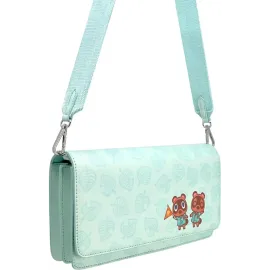 Controller Gear Animal Crossing Nintendo Switch & Switch Lite Sling Bag - Mint Leaves