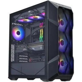 Cooler Master TD5 Pro Gaming PC Desktop, Intel Core Ultra 7-265KF 3.9GHZ (5.4GHz Boost), RTX 5080, Z890 Wi-Fi, 16GB GDDR7, 32GB DDR5 6000MHz RGB, 2TB M.2 Gen4 NVMe SSD, 850W Gold, 360mm AIO, Win 11