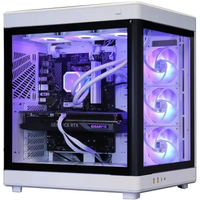 Cobratype Ghost Gaming PC - Ryzen 9 9900X, RTX 5080, 360mm AIO Liquid Cooler, 64 GB DDR5 RAM, 2 TB NVMe, Windows 11
