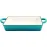 Crock Pot 112008.01 Artisan Enameled Cast Iron 13-inch Lasagna Pan, Teal Ombre