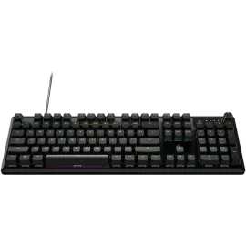 CORSAIR K70 CORE RGB Mechanical Gaming Keyboard - CORSAIR Red Linear Switches - Sound Dampening - Rotary Dial - Aluminum Top Plate - Onboard Storage - Black