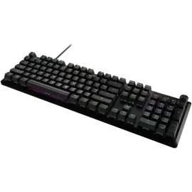 CORSAIR K70 CORE RGB Mechanical Gaming Keyboard - CORSAIR Red Linear Switches - Sound Dampening - Rotary Dial - Aluminum Top Plate - Onboard Storage - Black