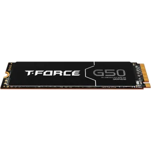 Team Group T-FORCE G50 M.2 2280 2TB PCIe 4.0 x4 with NVMe 1.4 TLC Internal Solid State Drive (SSD) TM8FFE002T0C129