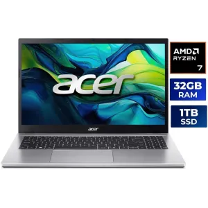 Acer Aspire Go 15 15.6" AMD Ryzen 7 5825U Laptop 32GB DDR4 Memory 1TB PCIe Gen4 SSD, Windows 11 Home