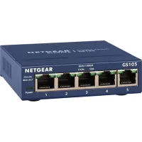 Netgear ProSafe GS105 5-Port Gigabit Ethernet Unmanaged Switch