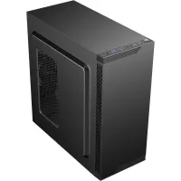 DIYPC DIY-S05-BK Black USB3.0 Steel ATX Mid Tower Computer Case, 3 x120mm Black Fan (2 x front, 1x Rear Pre-Installed)